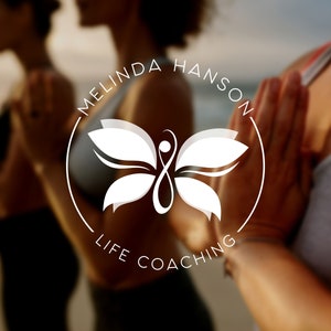 DIY Butterfly Infinity Logo Template. Wellness Spiritual Logo Design Template, Yoga, Coaching, Spa, Psychology. Canva Logo, Instant Access. zdjęcie 6