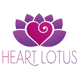 Heart Lotus Logo Design, Lotus Logo, Coaching Logo, Premade Logo, Flower Logo Design, Heart Logo, Yoga Logo, Wellness Logo, Spa Logo