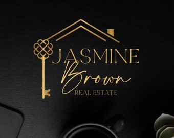 Real Estate Premade Logo, Real Estate Agent, Logo, Realtor Logo, Real Estate Key Logo, House and Key Logo, Luxury  Key Logo, Heart Key Logo.