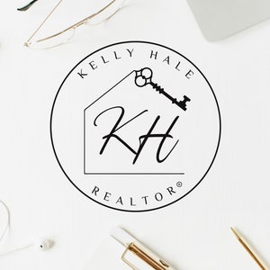 REALTOR Gold Signature Logo Design - Real Estate Logo, Submark Logo and ...