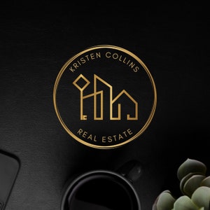 Real Estate Premade Logo Design, Modern Building and Key Logo, House Logo, Key Logo, Realtor Logo Design, Real Estate Agent Branding. image 7