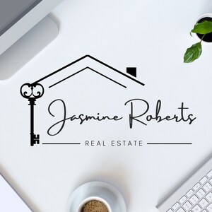 PREMADE BROKER LOGO, Real Estate Logo Design for Agents, Submark and Watermarks All Included, High-Quality Branding for Real Estate Agents image 9