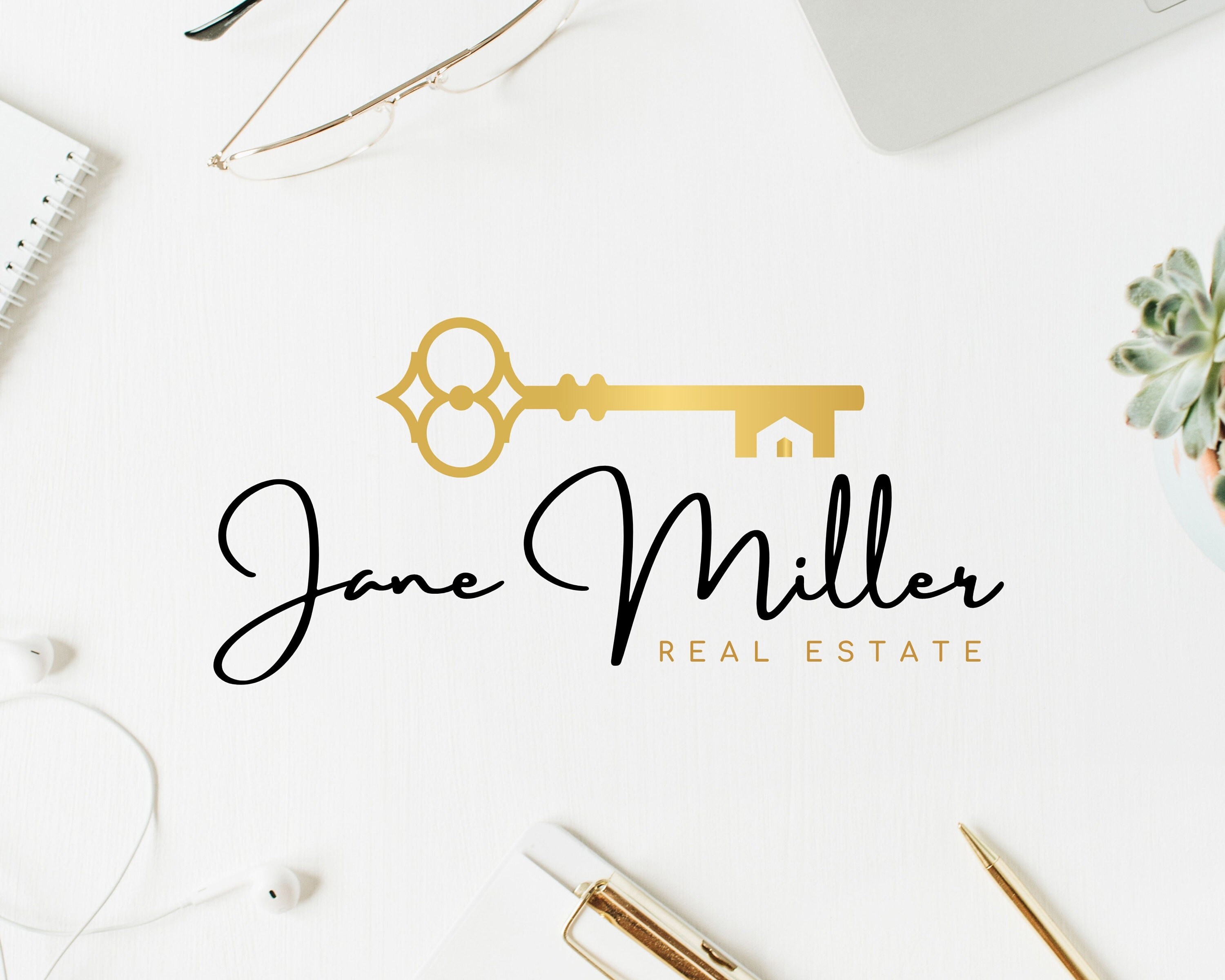 Signature REAL ESTATE LOGO Design Branding for Real Estate Etsy
