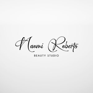 Fotografie-Logo, Signatur Logo-Design, personalisiertes Logo-Design, Script Logo, Vorgefertigtes Logo, Submark, Wasserzeichen, Kreis Logo, Script Font Bild 4