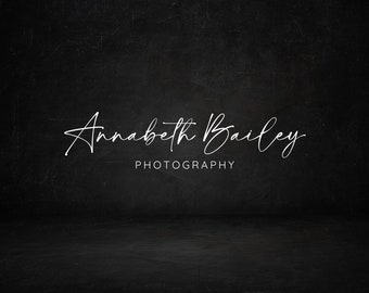 Fotografie Logo, Signatur Logo Design, personalisiertes Logo Design, Script Logo, Vorgefertigtes Logo, Submark, Wasserzeichen, Kreis Logo