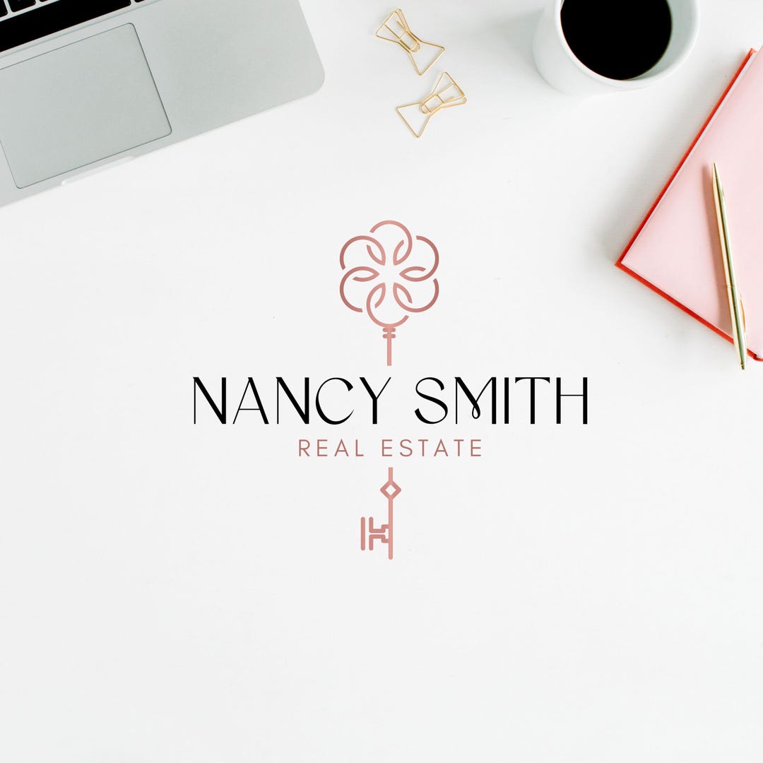 Photo inspiration: Gallery Detail: Real Estate Premade Logo Luxury Rentals Key Logo Realtor Personalized