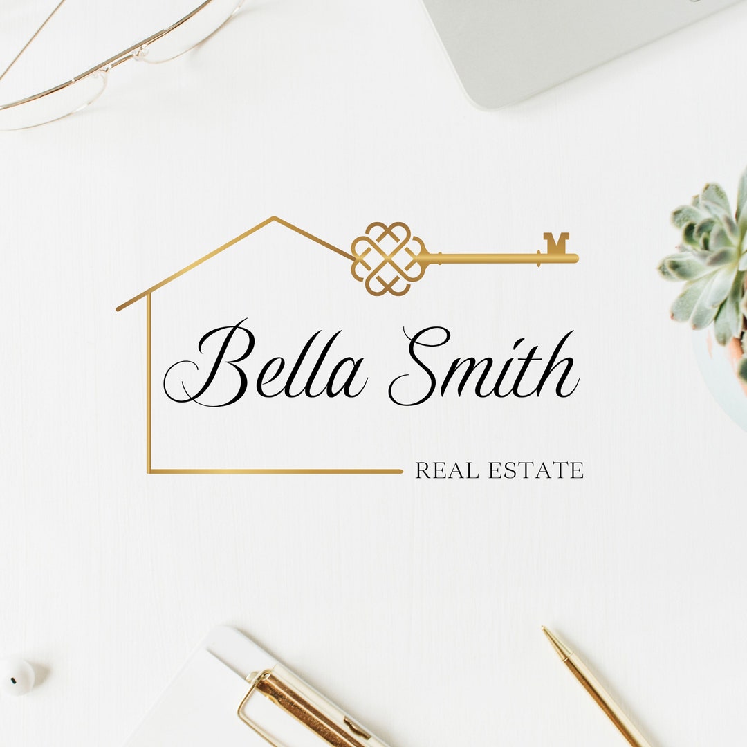 Real Estate Premade Logo, Real Estate Agent Logo, Realtor Logo, Real ...