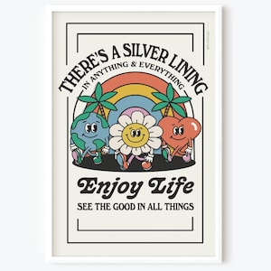 Silver Lining- 11x17 Print / Wall Art / Poster / Home Decor / Illustration/ Prints for Framing/ Decor