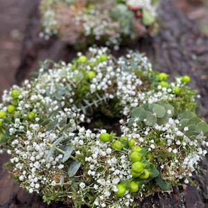 Door wreath moss wreath colorful spring Surprise May wreath image 4