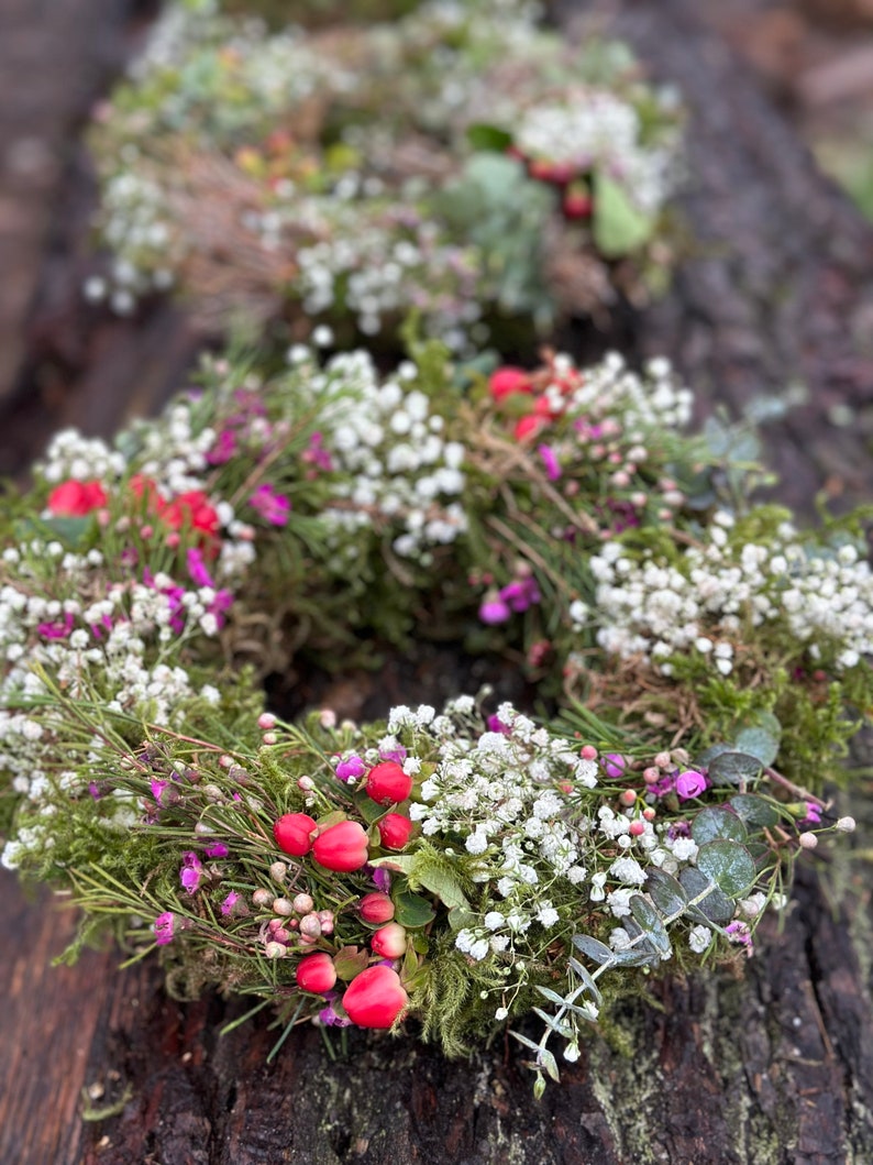 Türkranz Mooskranz bunter Frühling Überraschung Maikranz Bild 7