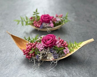 Small Rose Boat Infinity Roses Mini Durable Spring Summer Wedding