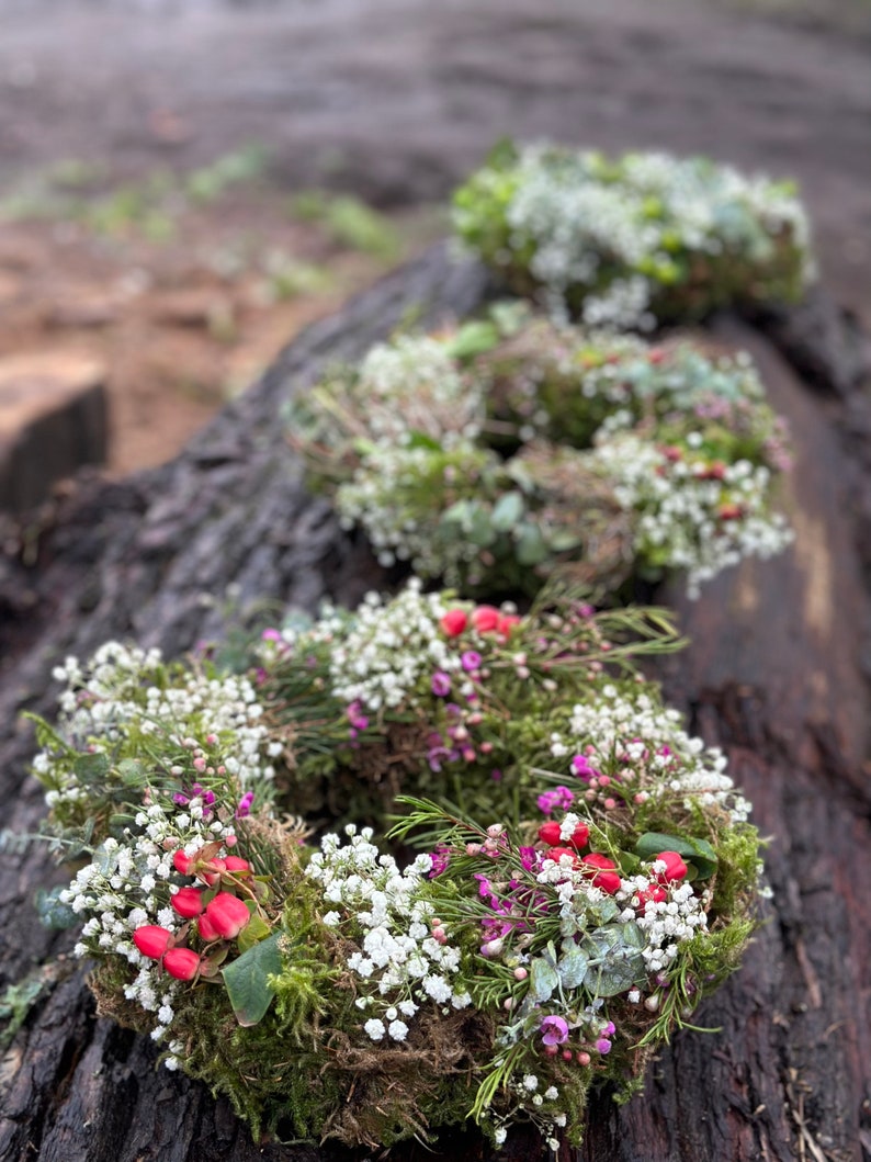 Türkranz Mooskranz bunter Frühling Überraschung Maikranz Bild 9