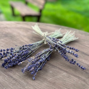 Pacchetto di lavanda francese essiccata naturalmente e provenzale
