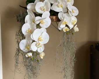 36 x Orchidee 36tlg Set Seidenblume Kunstblume weiß pink 22 cm 304210-42 F4 