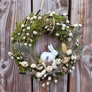 Lentekrans "konijn" paasdecoratie