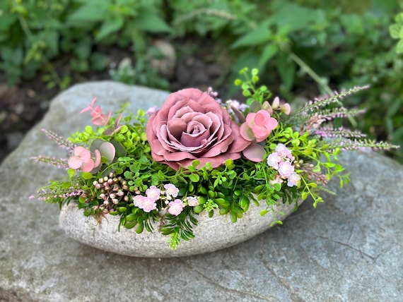 Grabschmuck „Endless love „ Kunstblumen Grabgesteck