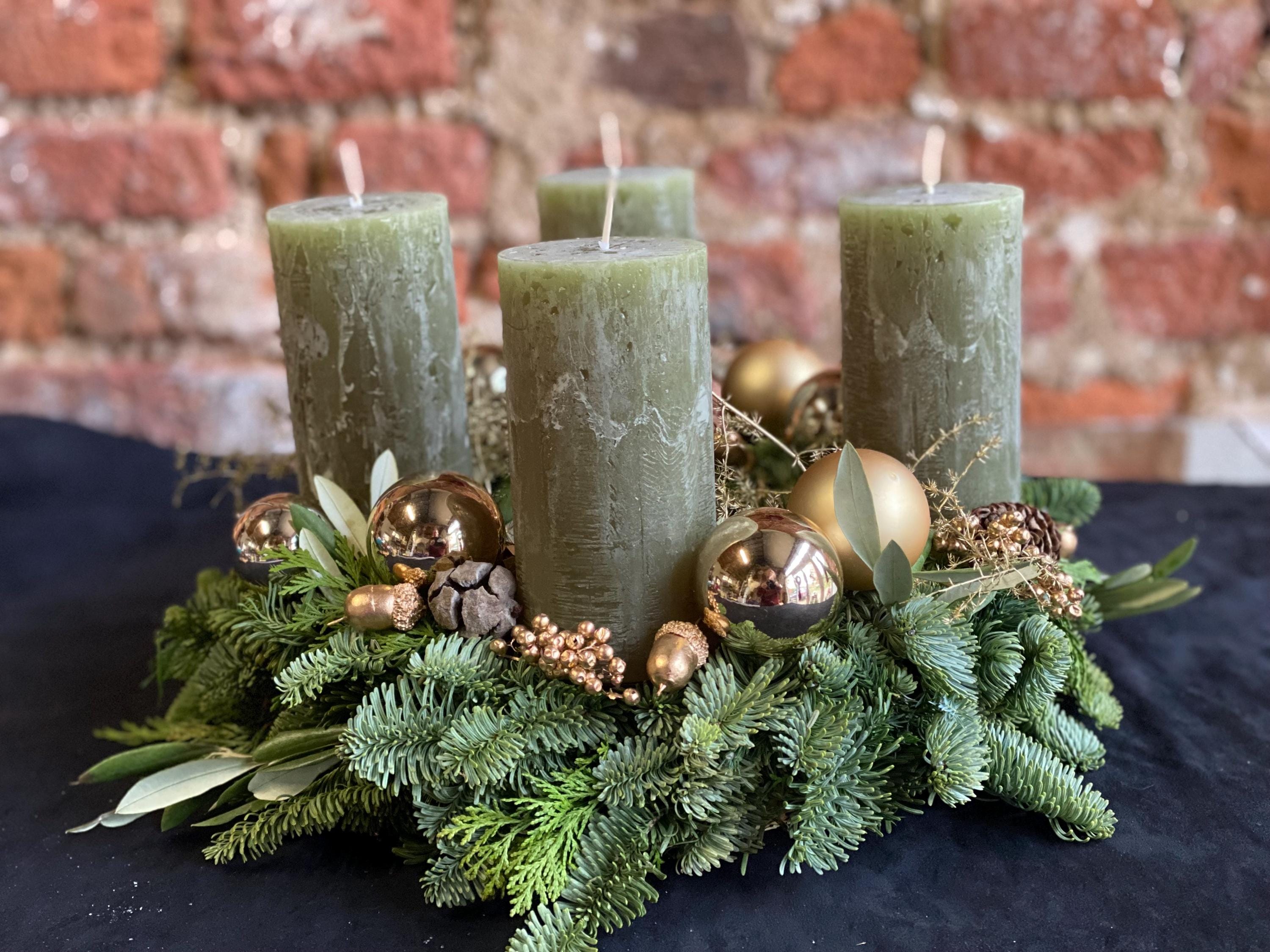 Tür adventskranz