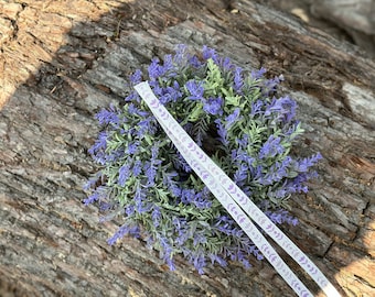 Lavender wreath, door wreath, silk flowers, artificial flowers