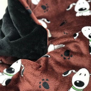 Kuschelweiche Hundedecke aus Wellness Fleece/Decke für Hunde/Hundebett/Hundematte aus Wellness Fleece Bild 7