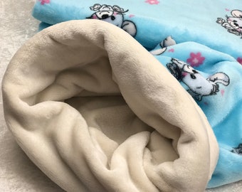 Schöner Schlafsack für Hunde 2 in 1 mit Mäuschen/Sack für Hunde/Hunde Bett/ Accessoires für Hunde
