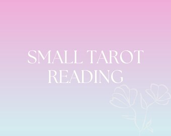 Lectura de Tarot Pequeña (ENG o NL)