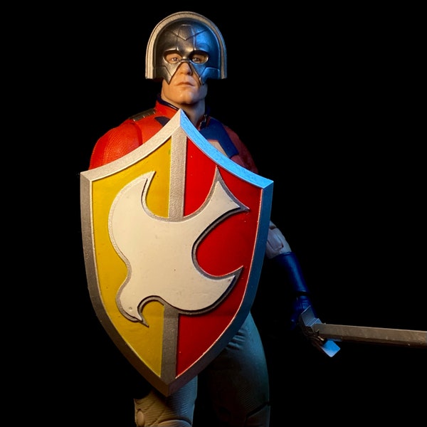 Peacemaker shield for Mcfarlane figure