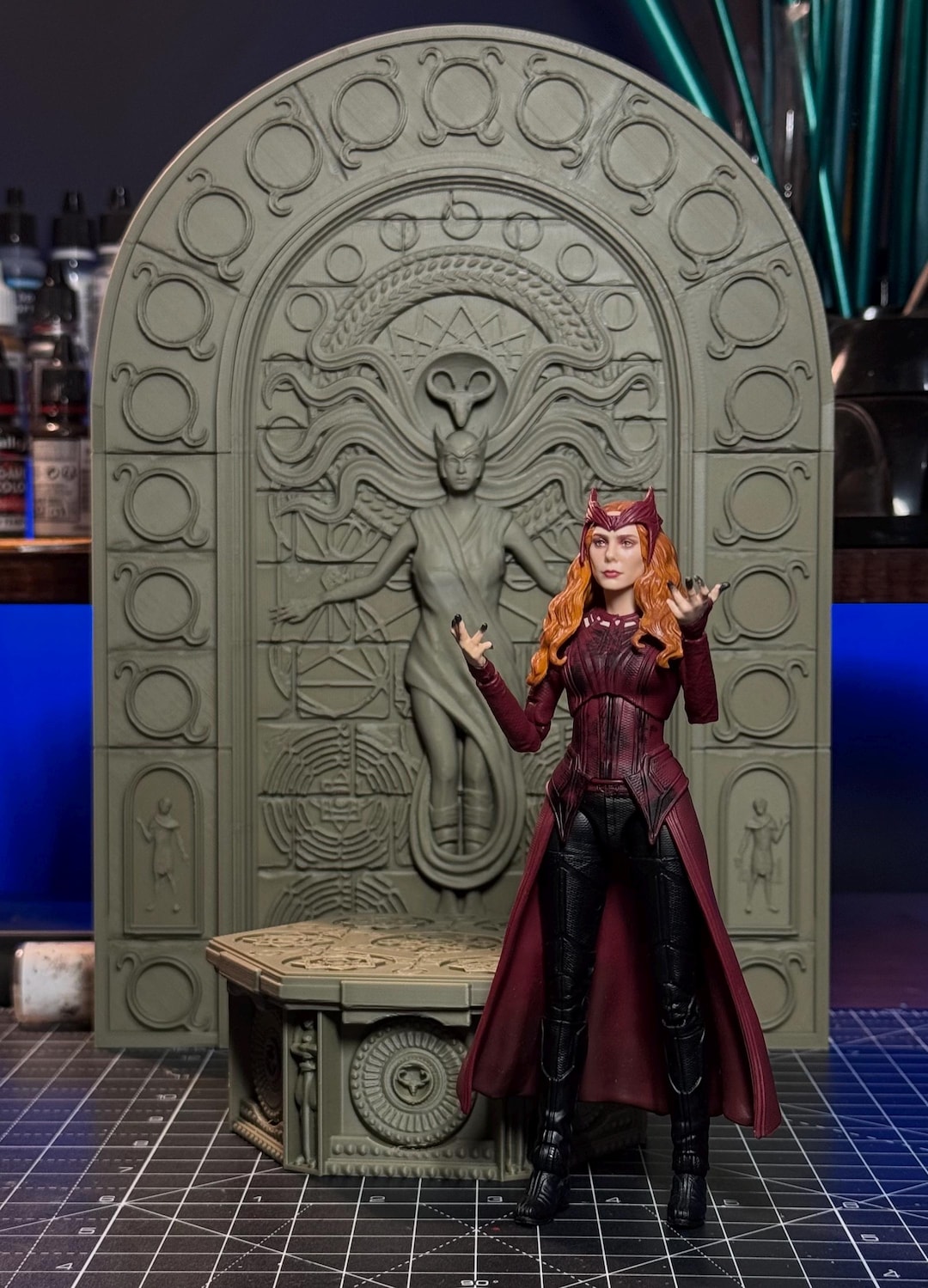 スカーレット・ウィッチ ワンダゴア寺院ディスプレイ マーベル