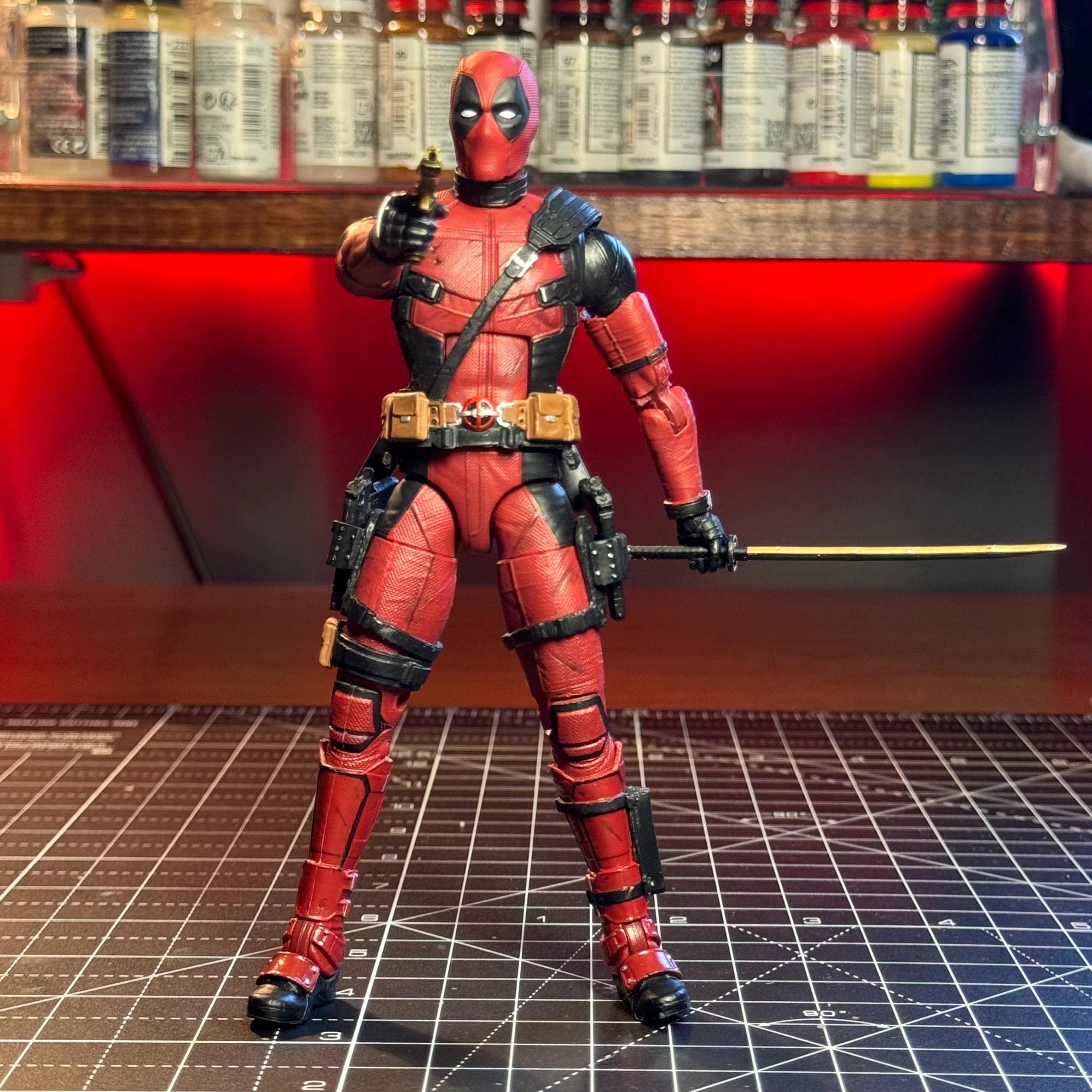 Deadpool-wapenpakket (Marvel Legends Deadpool en Wolverine) - Etsy België, image size:2372x2372