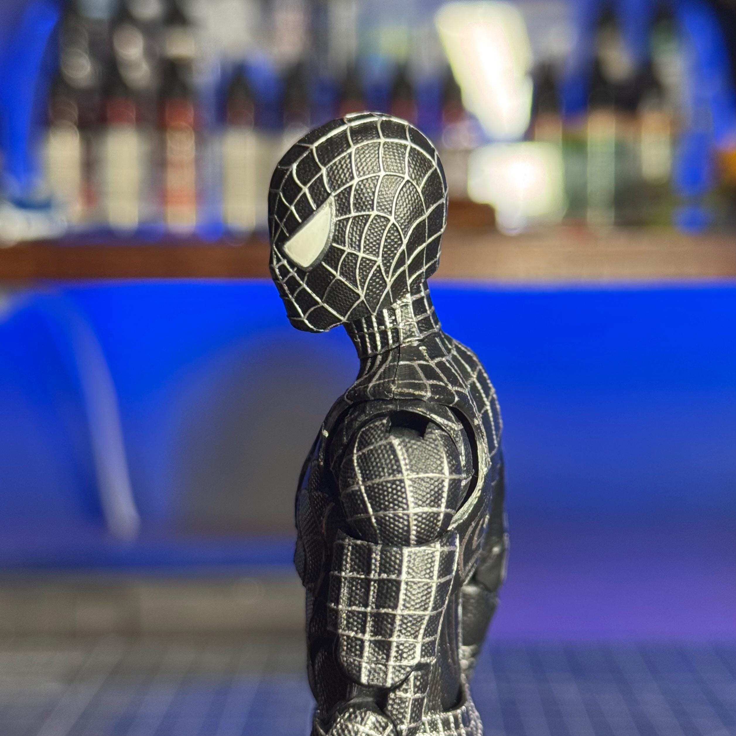 スパイダーマン3 ブラックシンビオットスーツ ヘッドスカルプト
