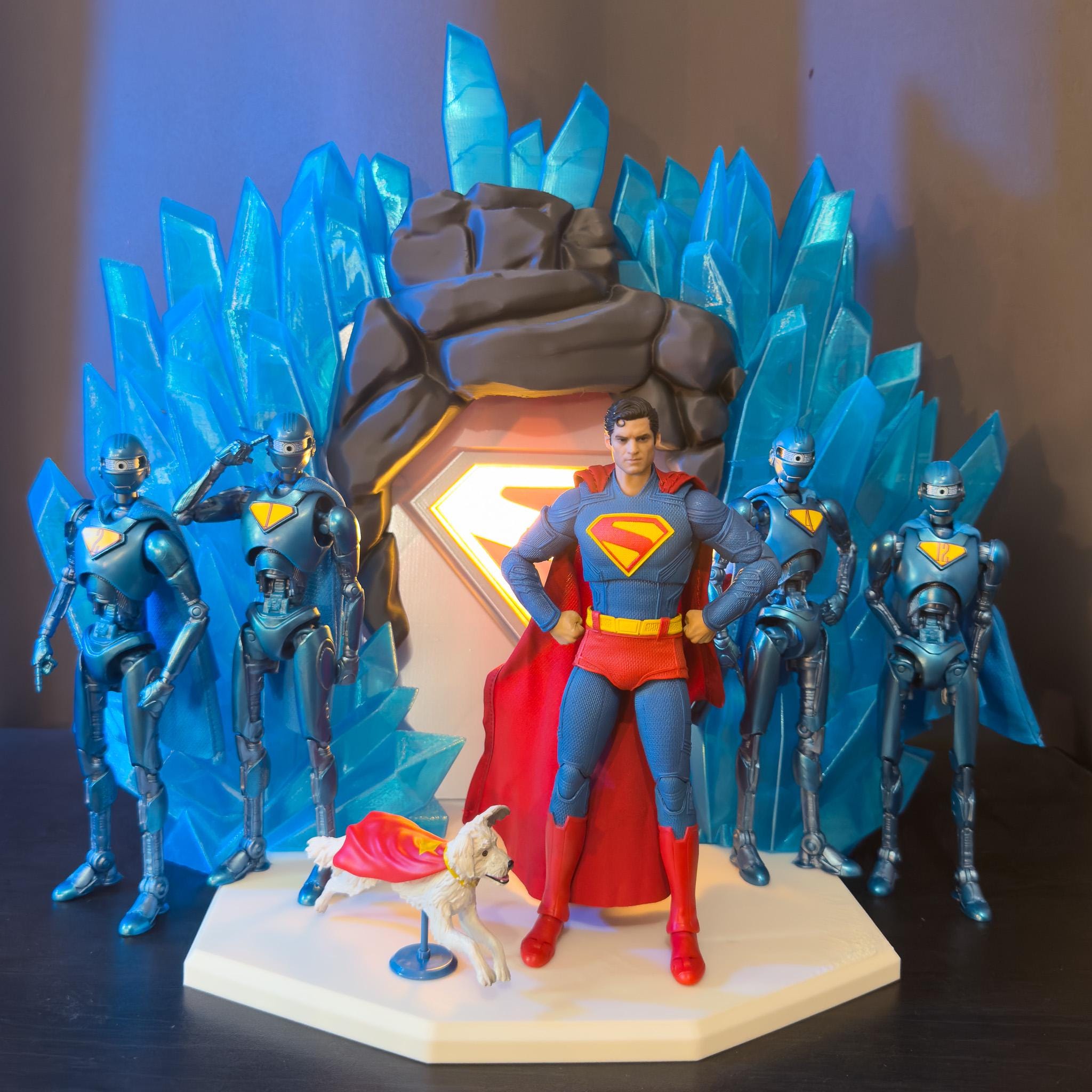 Fortress of Solitude Diorama - Etsy