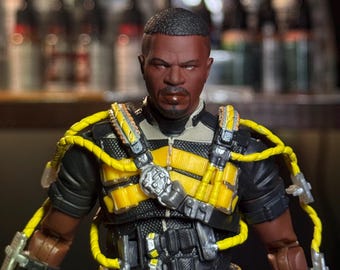 Marvel Legends Spider-Man No Way Home Electro Jamie Fox custom headsculpt