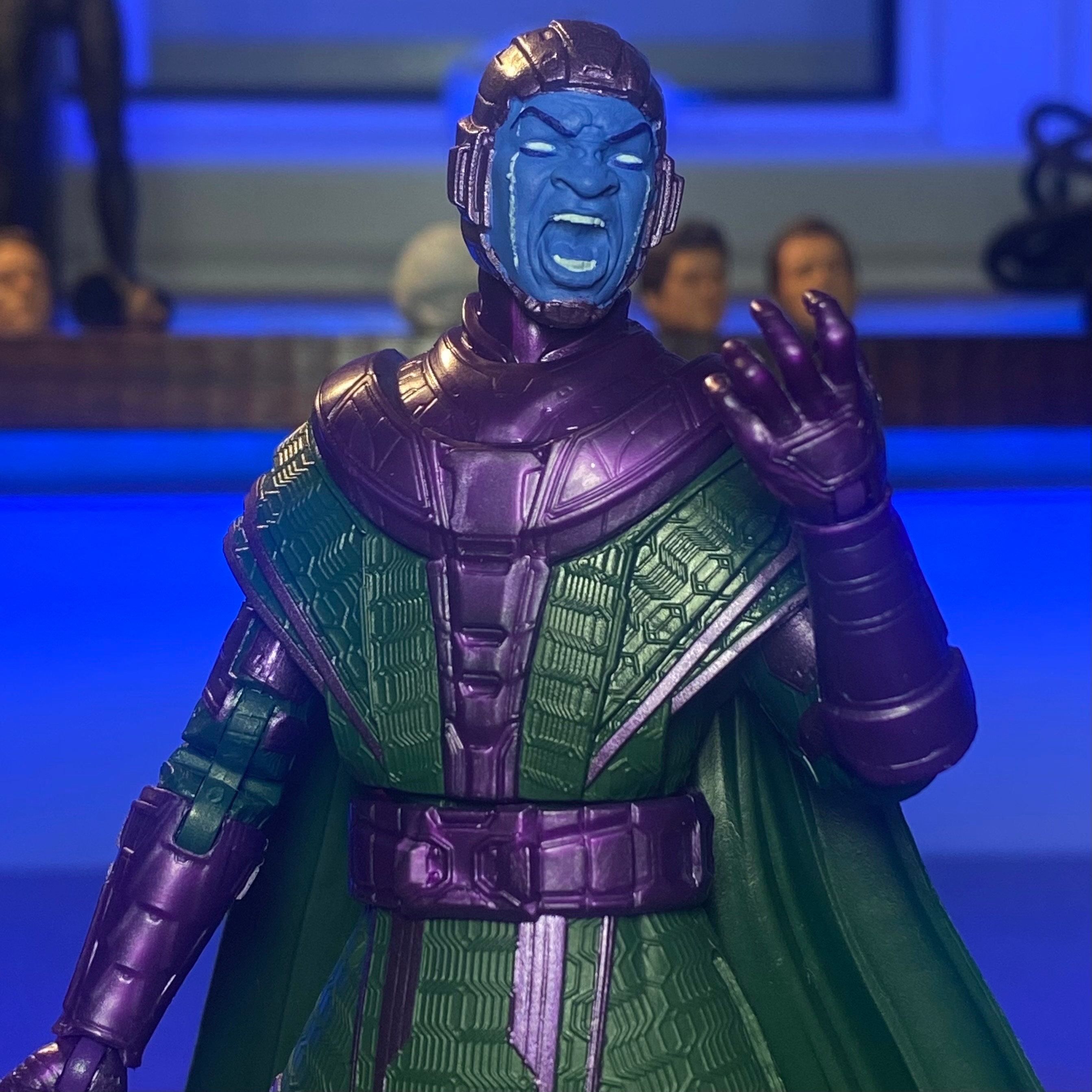 Kang the Conquerer Screaming Headsculpt marvel Legends 