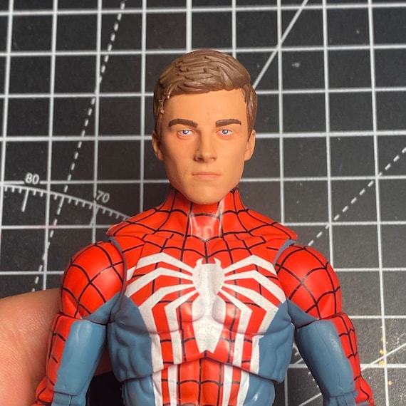 Peter Parker Spider man PS5 Headsculpt Marvel Legends Etsy UK