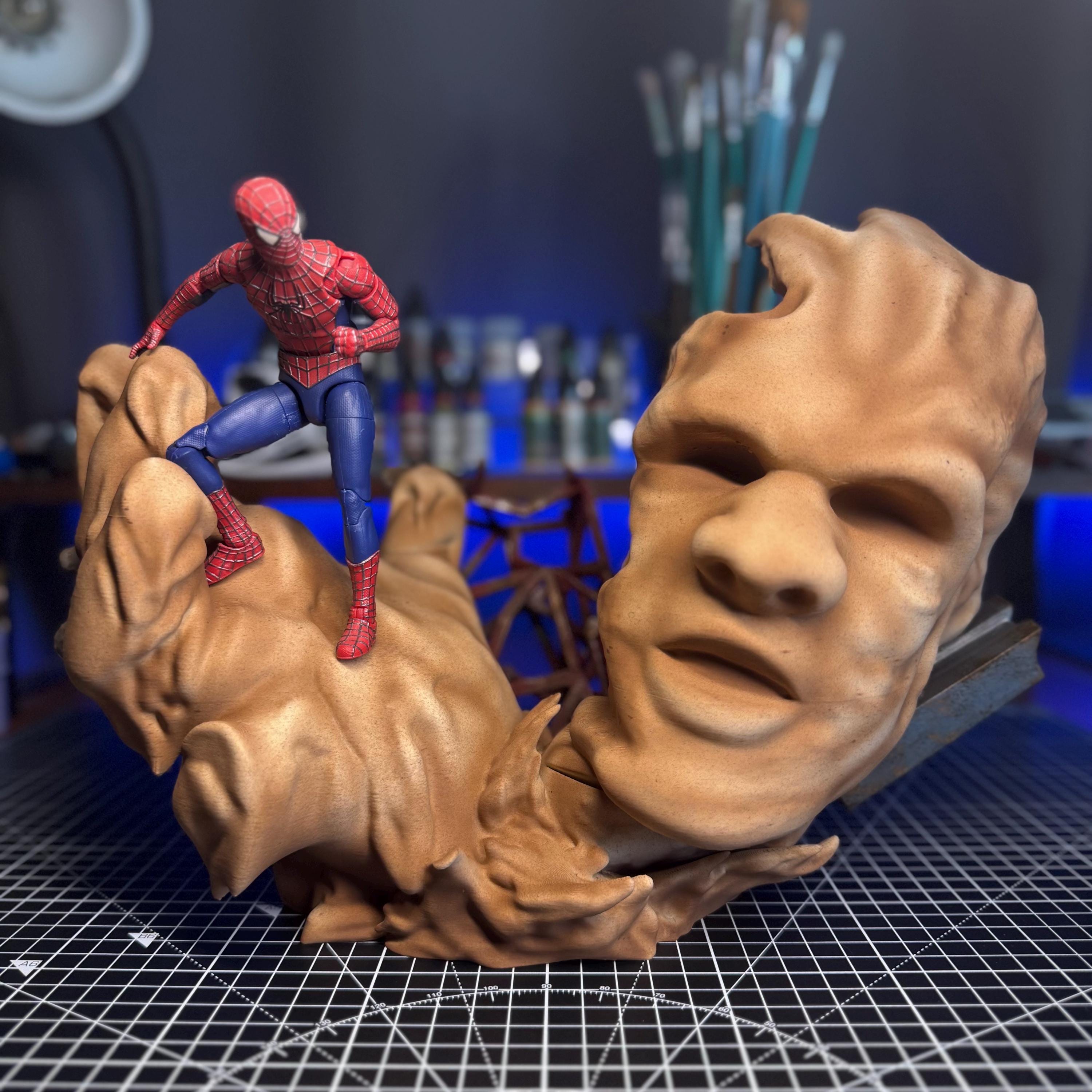 1:12 scale figure spiderman diorama - Etsy 日本