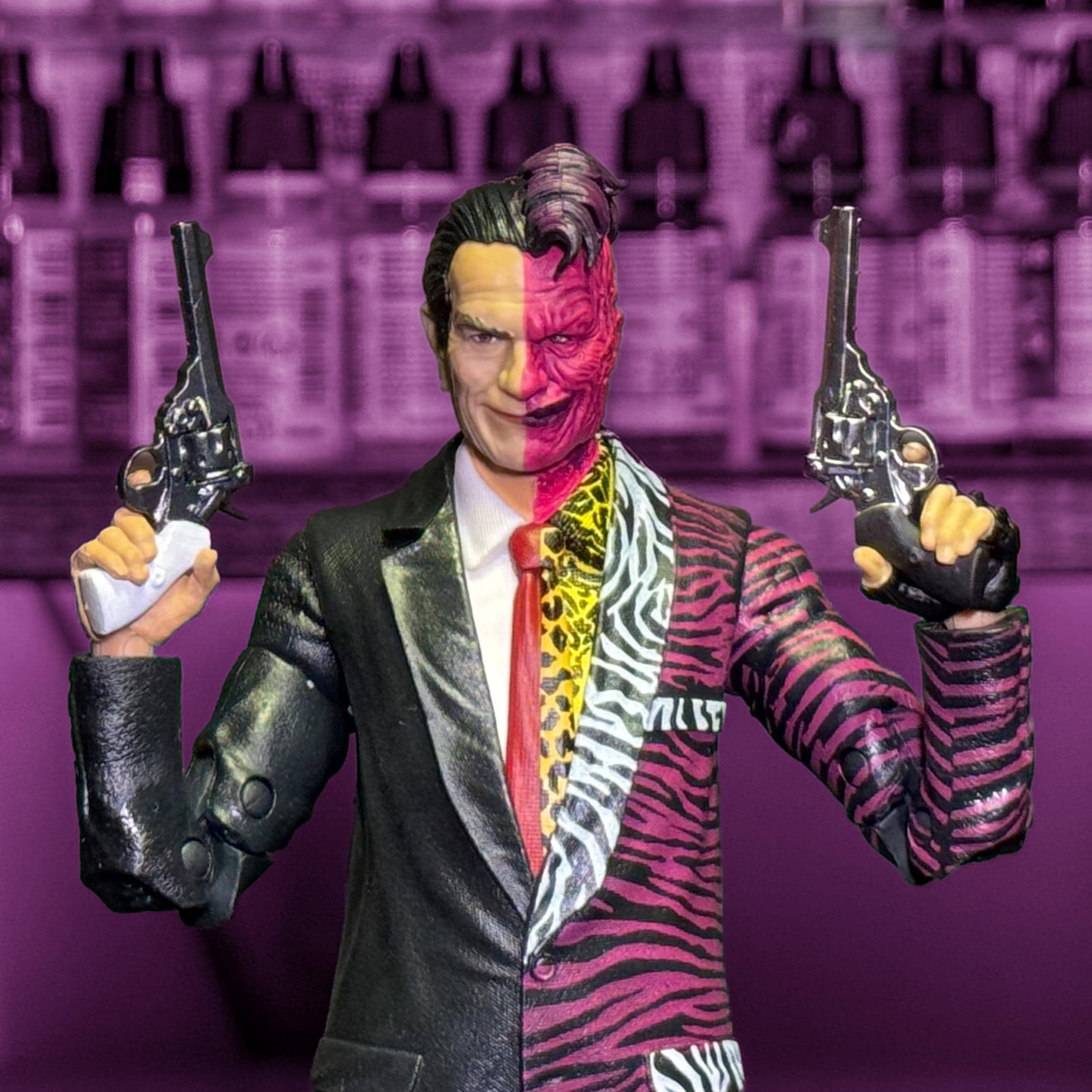 DC マルチバース トゥーフェイス (バットマン フォーエバー) Amazon.com: McFarlane Toys - DC Multiverse Two-Face (Batman