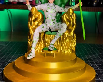 Batman Forever Riddler Throne McFarlane DC Multiverse