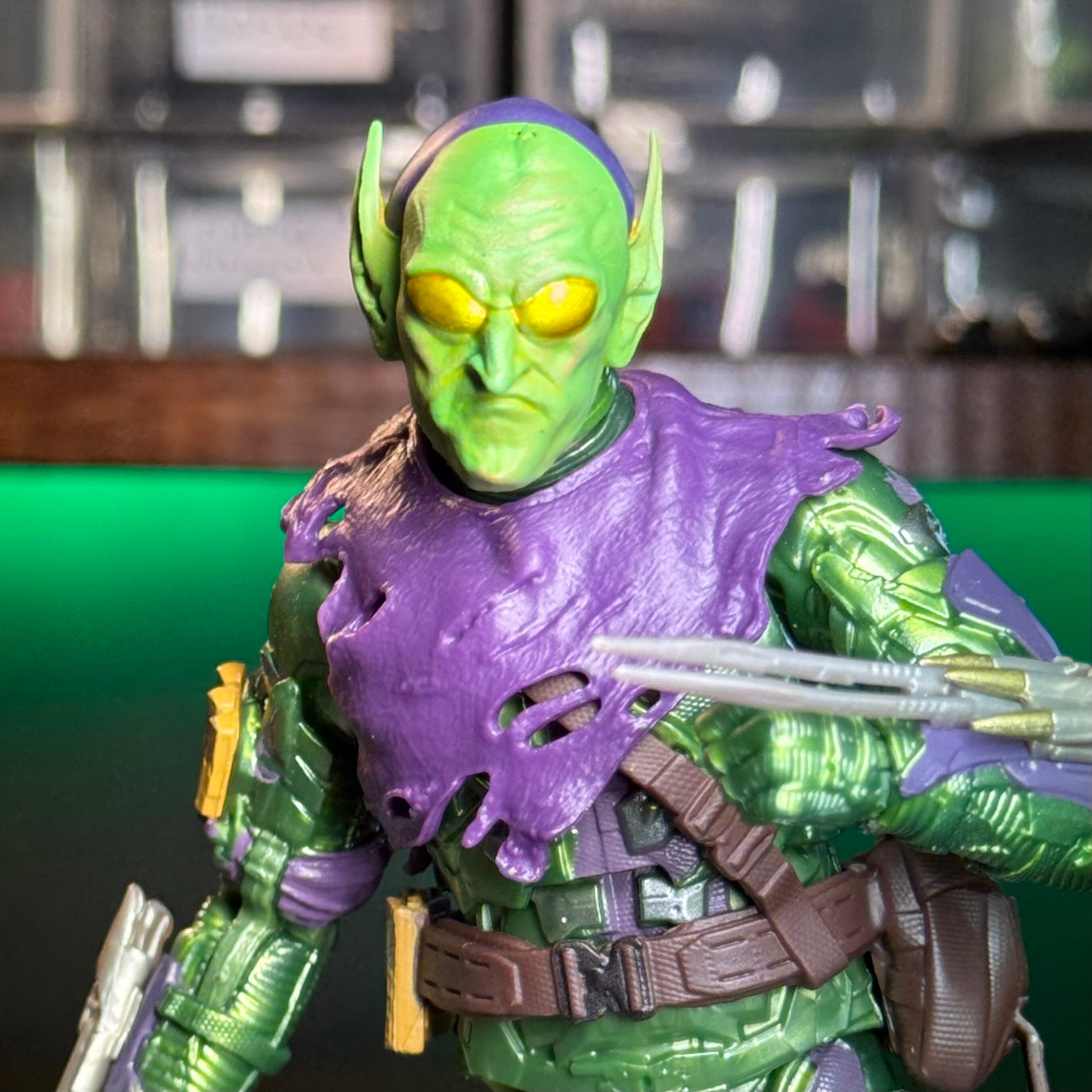 Green Goblin Scraped Concept (spiderman 2002) Headsculpt