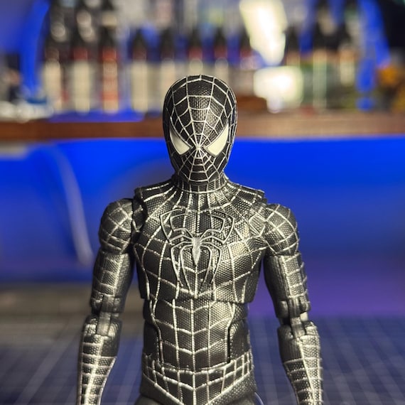 スパイダーマン3 ブラックシンビオットスーツ ヘッドスカルプト