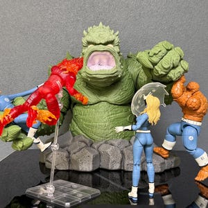 Marvel Legends Fantastyczna Czwórka Pierwsze Kroki Giganto duża figurka z artykulacją skala 1:12