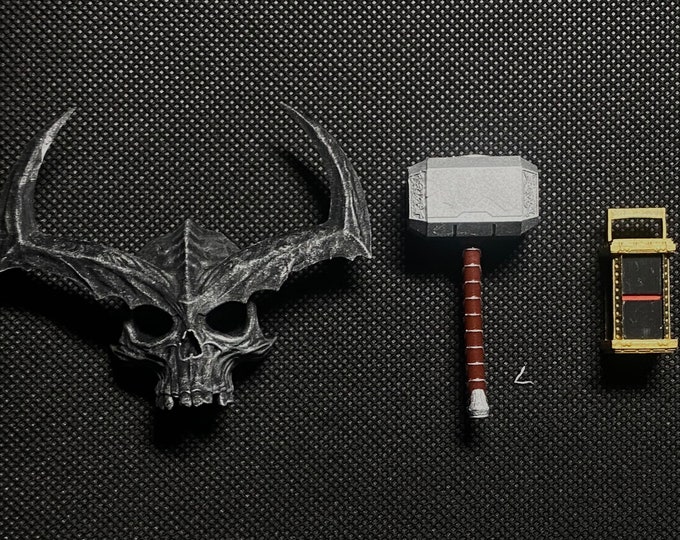 Thor Accessory Thor Accessories Pack for Marvel Legends 1:12 - Etsy