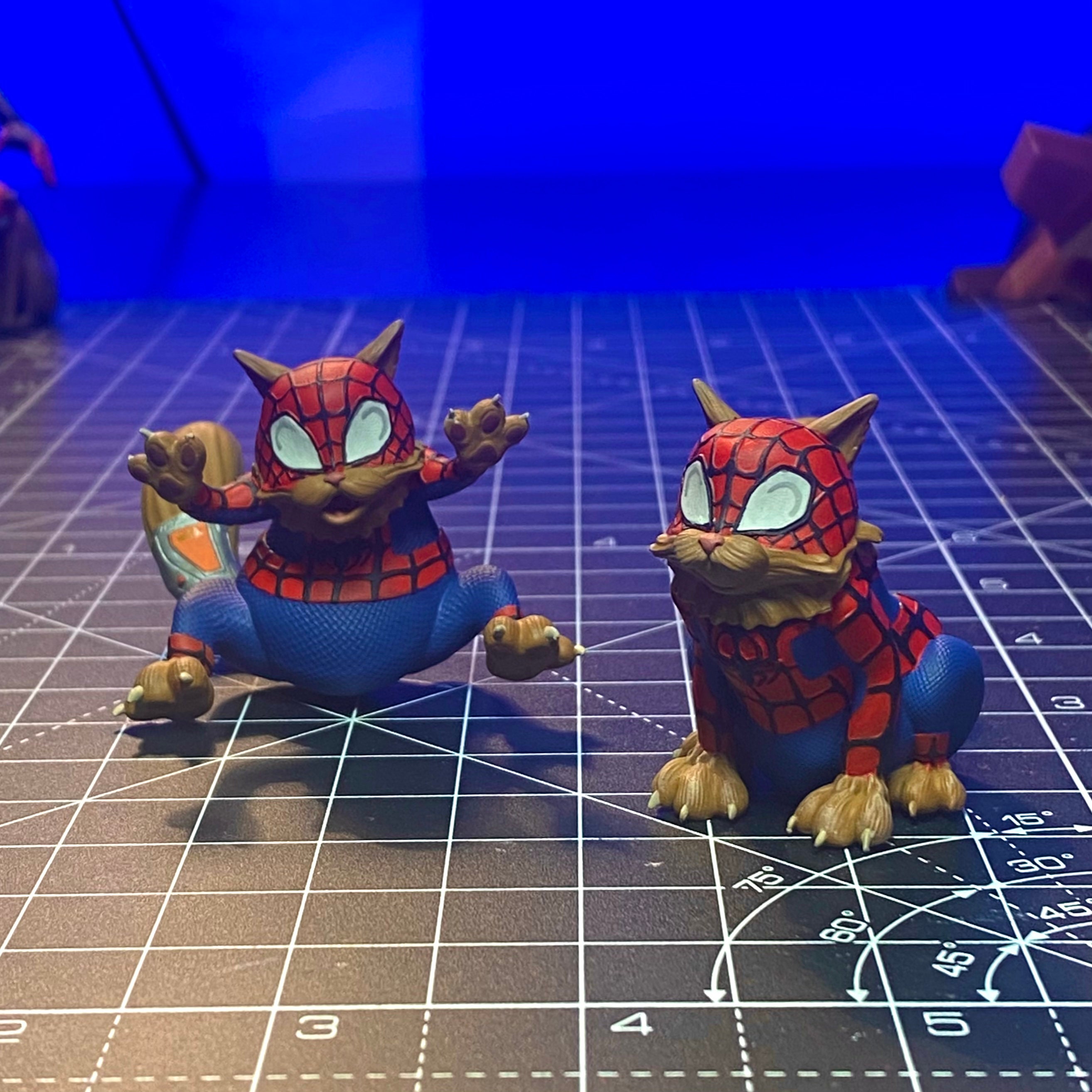 Spider Cat Marvel Legends Over het Spider Vers - Etsy België, image size:2628x2628