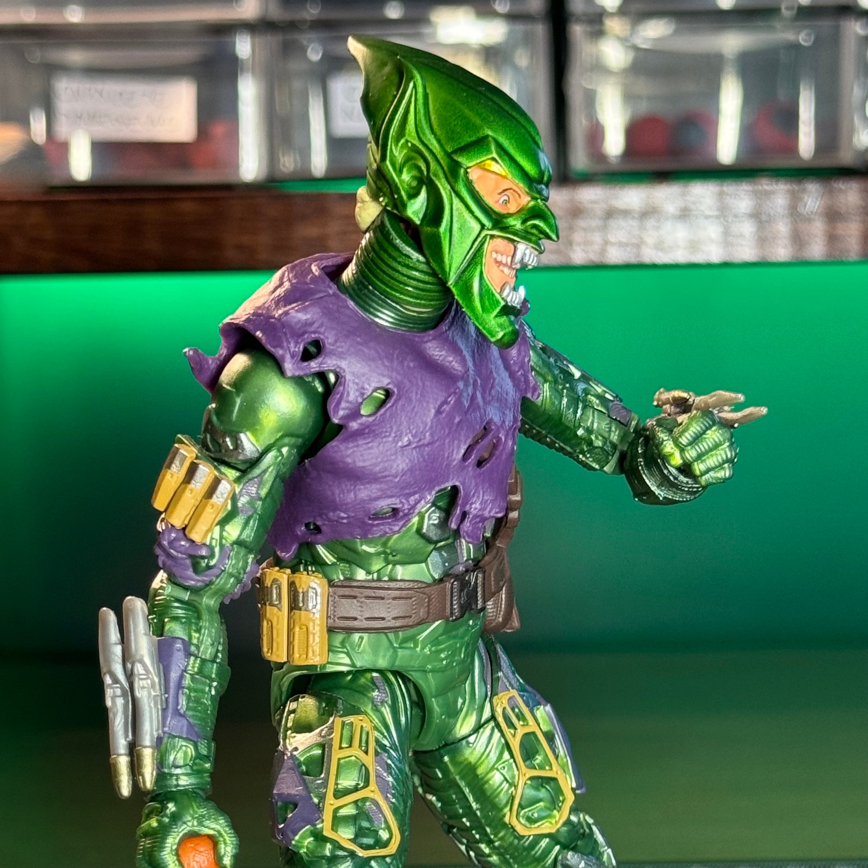MARVEL LEGENDS GREEN GOBLIN フィギュア　開封品 Amazon.com: Spider-Man Hasbro Marvel Legends Series 6-inch