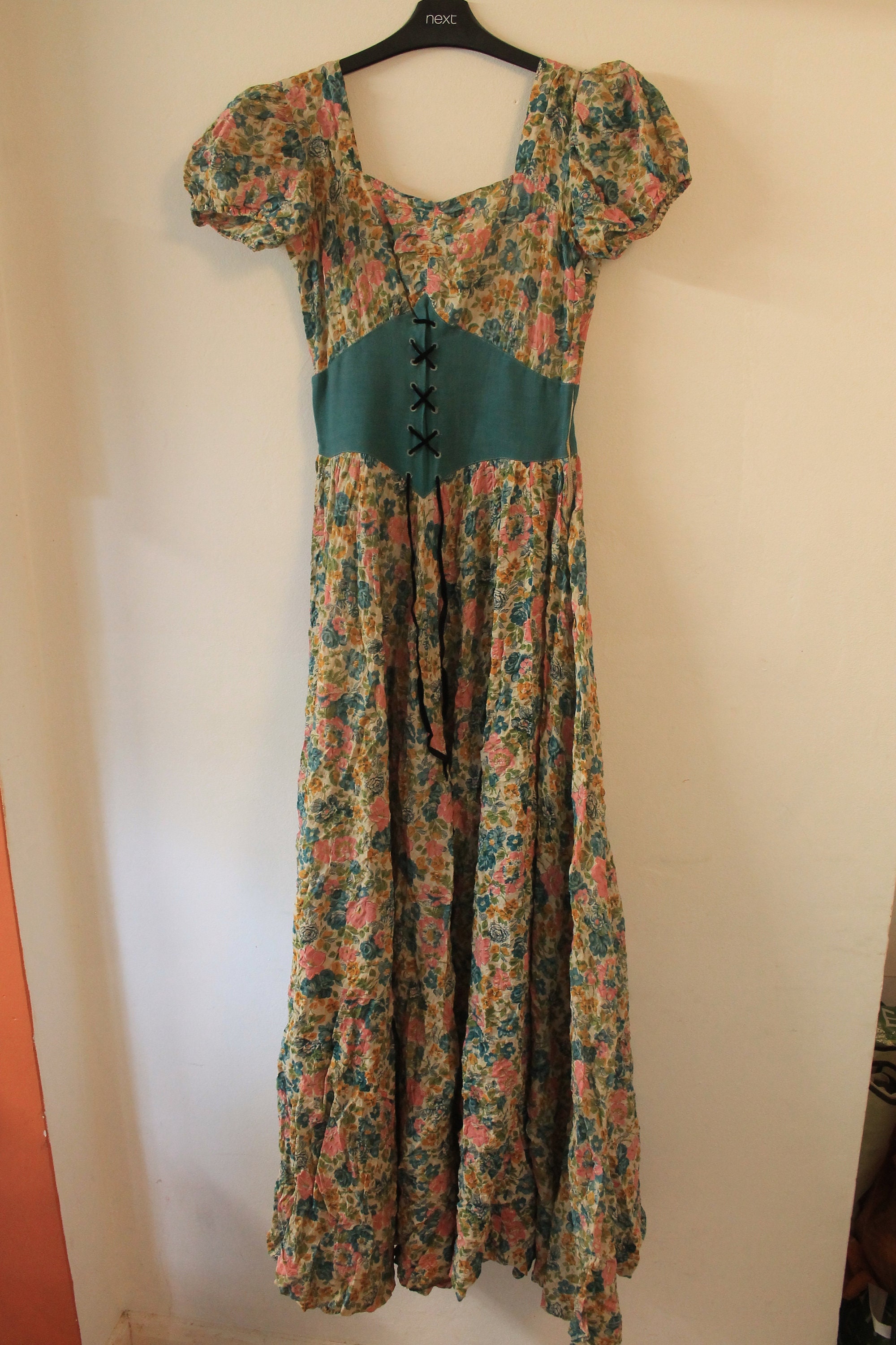 Floral Boho Cottagecore Dress