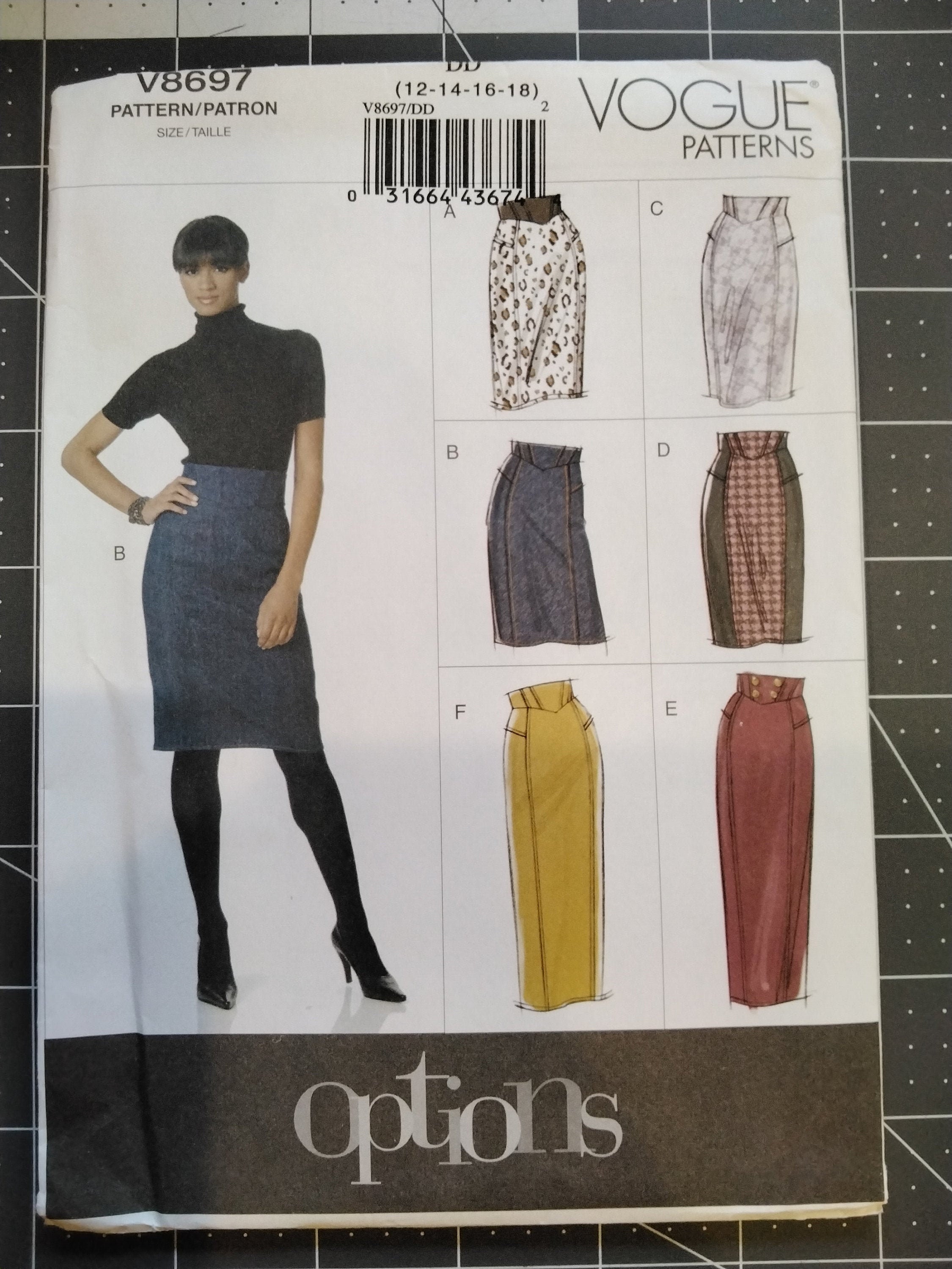 38+ Designs Vogue Sewing Patterns Skirts - KaileKarolis