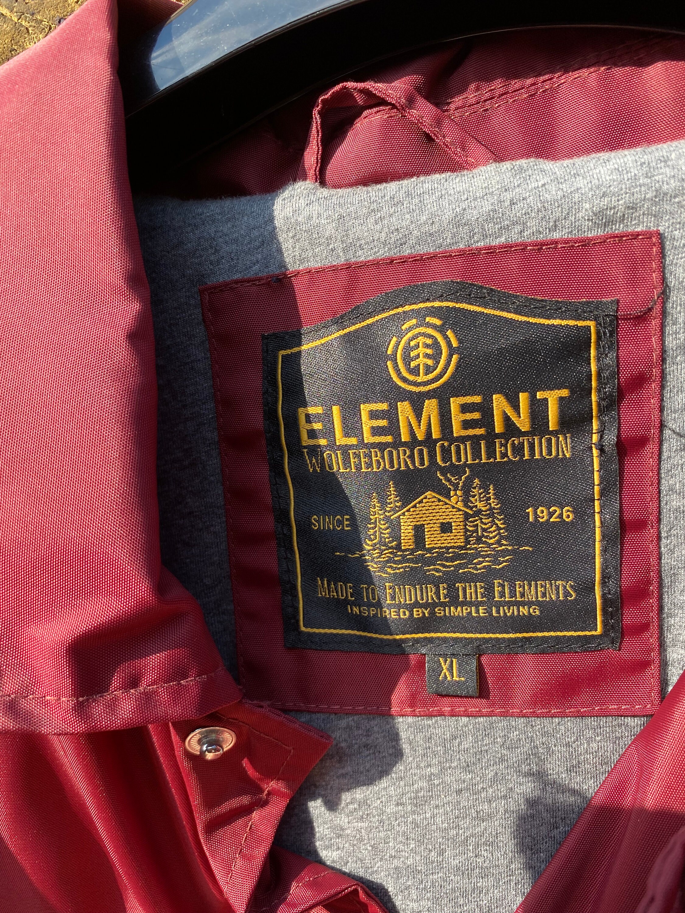 Element Windbreaker Jacket - XL - Etsy