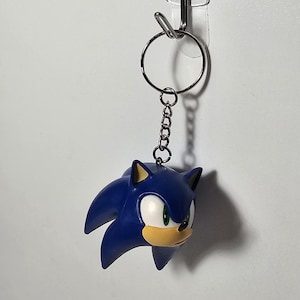 Sonic The Hedgehog Backpack Hanger Handmade Keychain