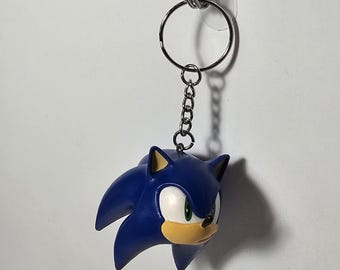 Sonic The Hedgehog Backpack Hanger Handmade Keychain