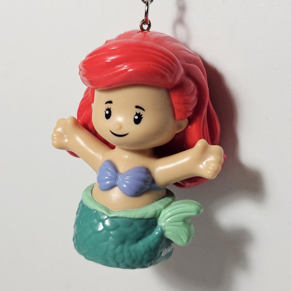 プリンセス・アリエル フィッシャープライス リトルピープル ディズニー - リトルマーメイド ハンドメイドキーホルダー