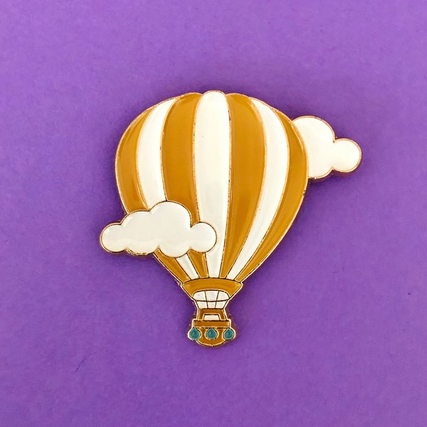 Hot Air Balloon Pin Etsy