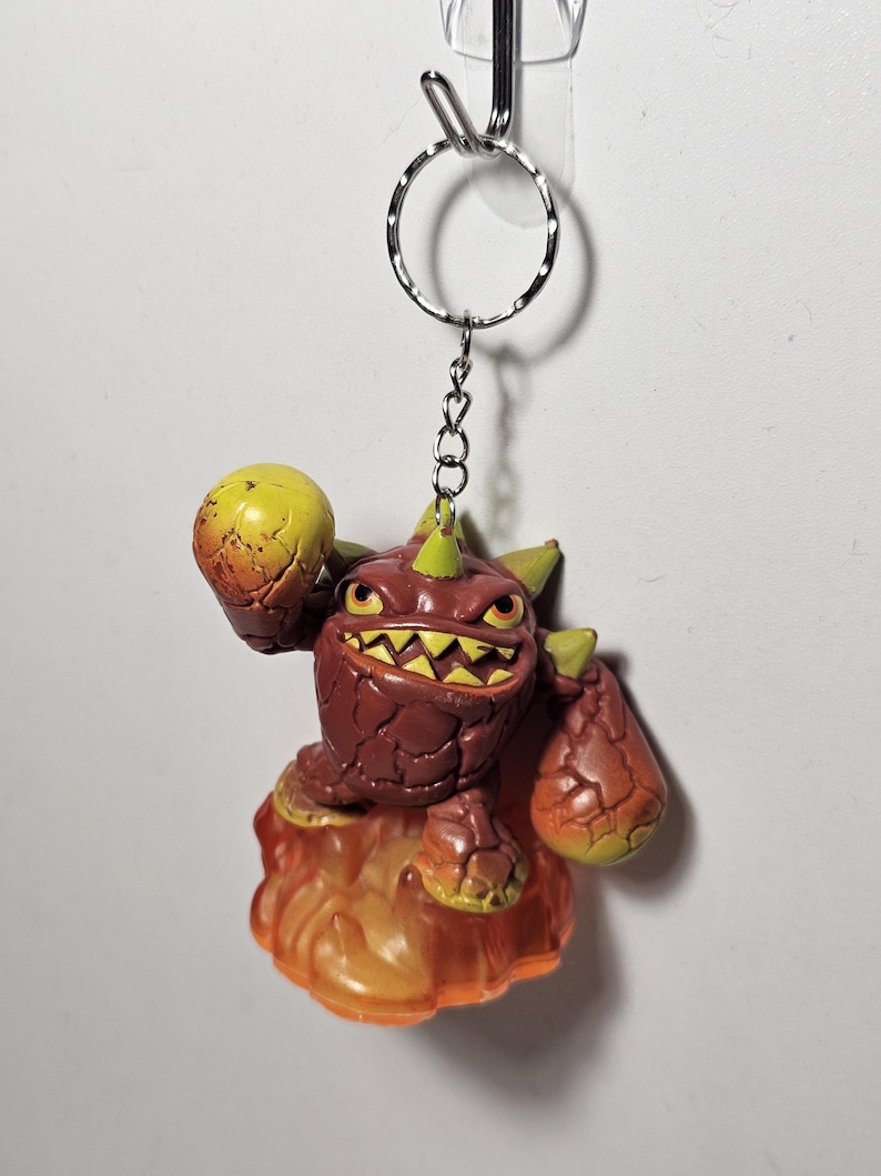 Activision Skylanders - Eruptor Series 2 Figure 2012 Handmade Keychain ...